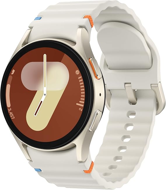 Samsung Galaxy Watch 7 40mm Bluetooth AI Smartwatch w/Energy Score, Wellness Tips, Heart Rate Tracking, Sleep Monitor, Fitness Tracker, 2024, Cream [US Version, ]