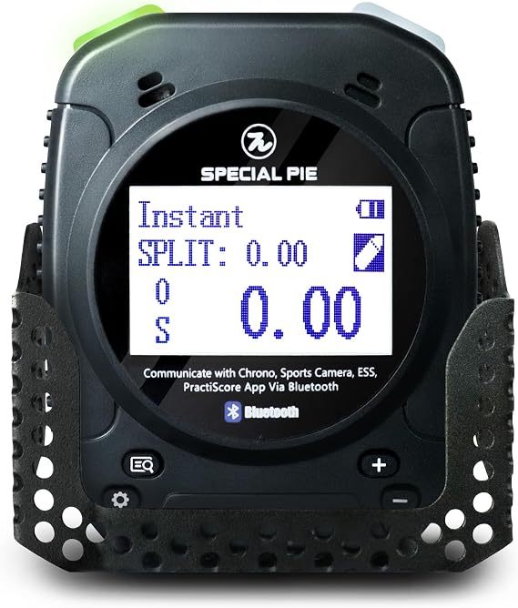 Shot Timer (Black) and Metal Case Bundle
