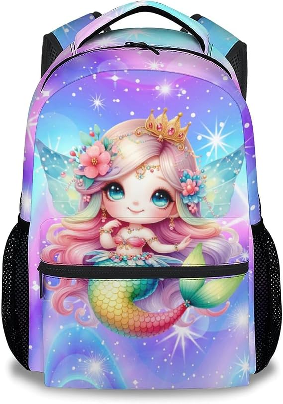 Kids Backpack, Unicorn Backpacks for Girls, 17 Inch Toddler School Bag, Girls Bookbags for Elementary Primary