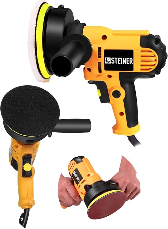 Steiner Alman 1200 Watt Profesyonel 6 Kademe Devir Ayarlı Pasta Cila Polisaj Makinesi