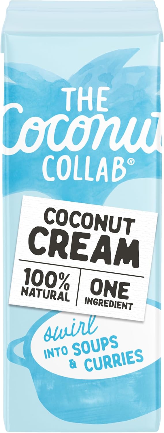 The Coconut Collab 100% Natural Single Ingredient Coconut Cream, 1 x 250ml