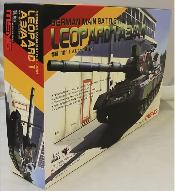 Meng Leopard 1A3/A4 Main Battle Tank Building Kit