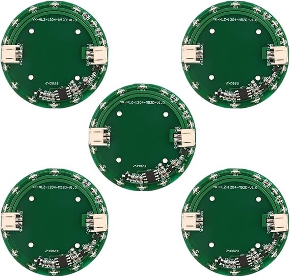 1/3/5/10PCS DC 24V DIY Smart River Touch Table Sensor LED Light Cellular Coil Light Strip Touch Sensor Circuit Module With LED(5PCS)