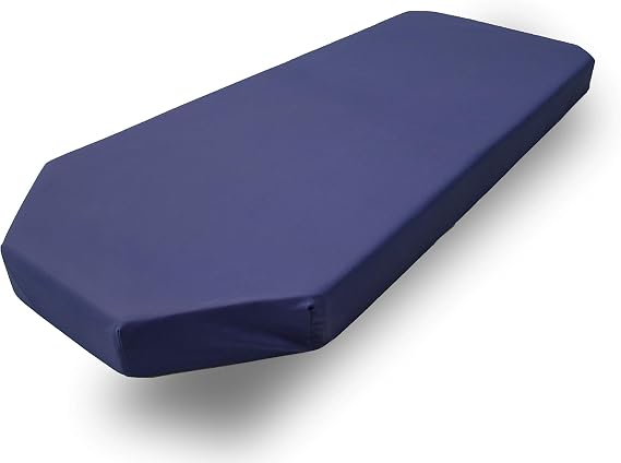 UltraFlex Line Stretcher/Gurney Replacement Mattress with Dartex 4-Way Stretch Pressure-Reducing Cover and 3-Layer Memory Foam Fits Stryker and Hill-ROM Stretchers