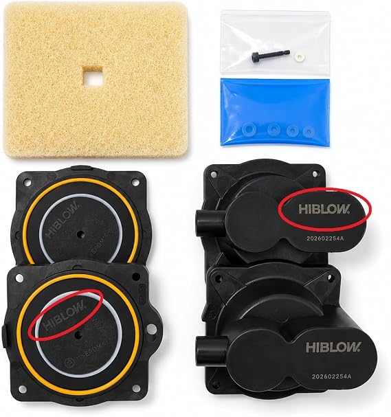 HIBLOW HP-60/80 Rebuild/Repair Kit - Genuine Factory Certified