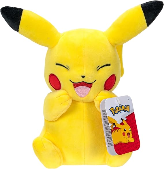 Pokemon Laughing Pikachu 8" Plush
