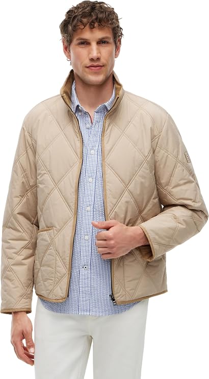 Tommy Hilfiger Men's Diamond Quilt Jacket Mw0mw43466 Other Jackets (pack of 1)