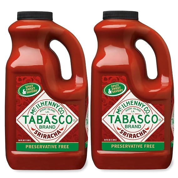 TABASCO Brand Sriracha Sauce, 64 oz (Pack of 2)