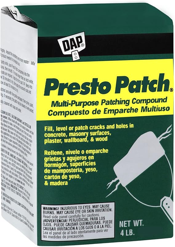 DAP Presto Patch Multi Purpose Patching Compound, 4 lb