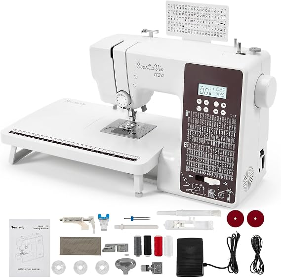 1130 Computerized Sewing and Quilting Machine with 300 Stitches