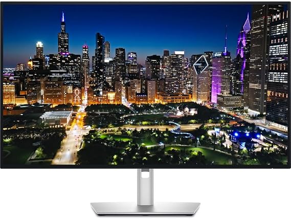Dell ULTRASHARP 32 inch 120Hz 16:9 IPS Black Monitor Bundle with Deco Essentials Guide, Monitor Screen Cllleaner, HDMI Cable and Exclusive 26 Month CPS