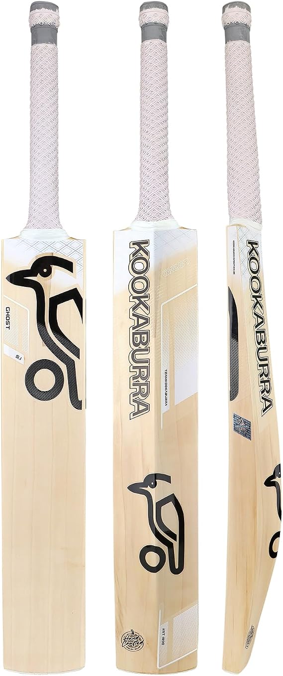 Kookaburra Ghost 5.1 Cricket Bat, Short Handle, White