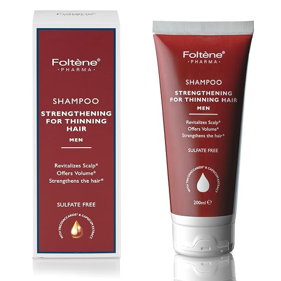 FOLTENE Hair Thickening Shampoo, Sulfate-Free, 6.76 fl oz
