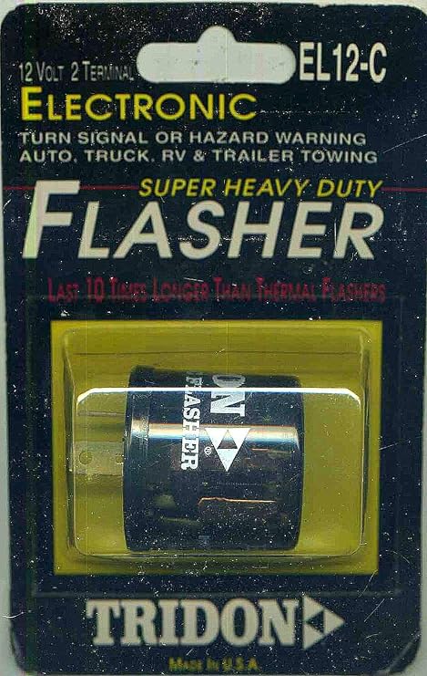 Tridon EL12-C Flasher , Black