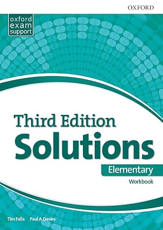 Solutions 3rd Edition Elementary. Workbook