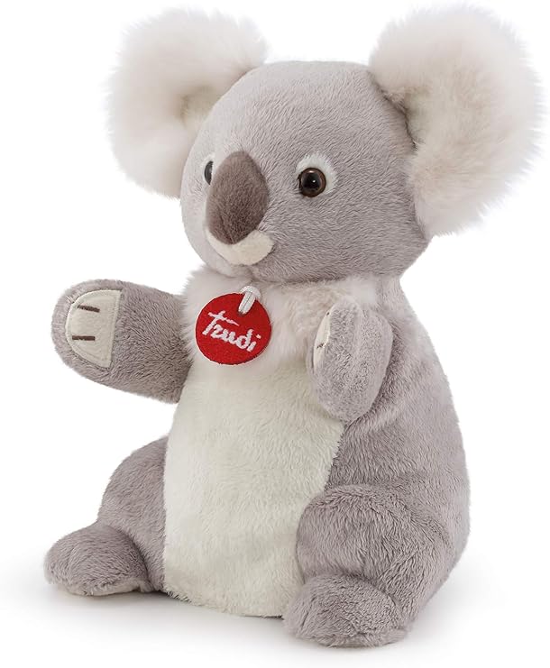 Trudi 29828 Tiere Puppet, Grey, S