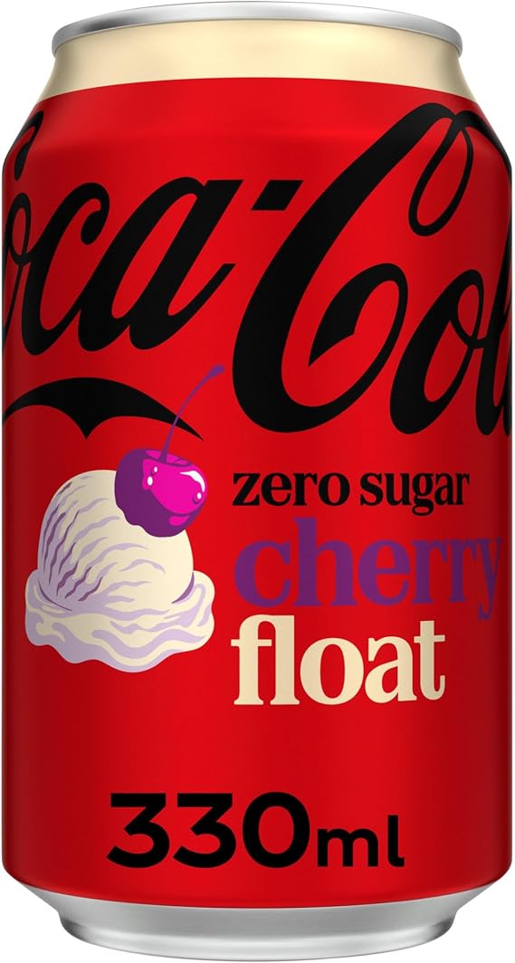Coca-Cola Zero Sugar Cherry Float 24 x 330ml Cans