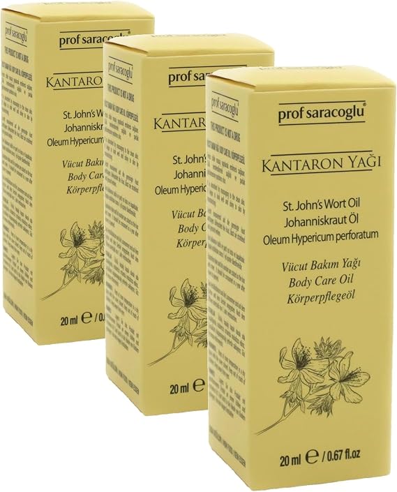 Prof Saracoglu Kantaron Yağı 20ml (3 paketi)