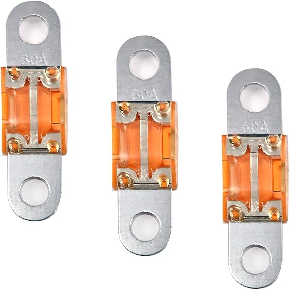 AMI/MIDI/AMG Fuse | Bolt On Type | 3 Pack (30 AMP)