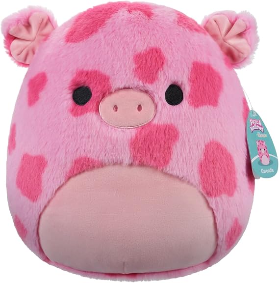 Squishmallows FuzzAMallows Plush Gwendle the Pig 30 cm - Rare Exclusive Original 2025