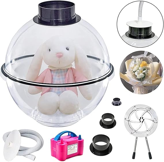 Balloon Stuffing Machine for Valentine's Day, Gift Wrapping, and Parties - Expander Stuffer Extractor for Balloon Bouquets, Weddings, Christmas, Birthdays, and more!