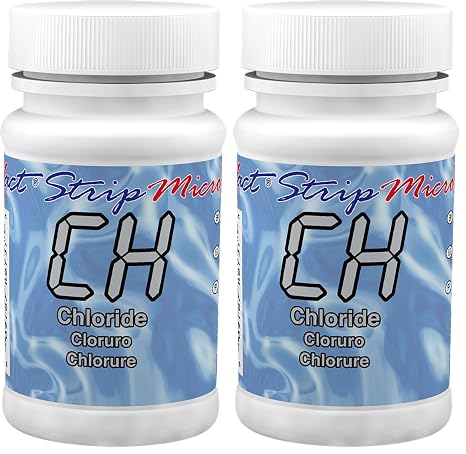 Exact Industrial Test Systems eXact 486757 Micro Chloride - Salt Strip for eXact Photometers - No Color Chart Included, 1 Count (Pack of 2)