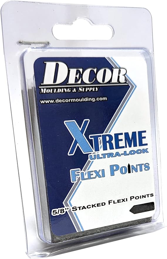 Framer Supply Xtreme Ultra-Lock 5/8" Flexi Framers Points - Box of 5000