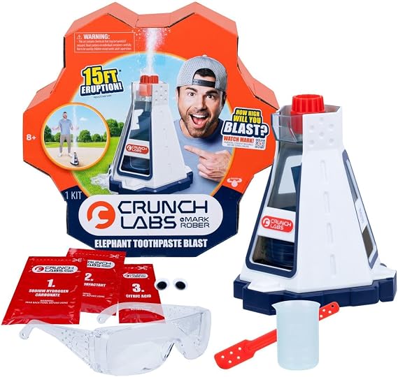 CrunchLabs by Mark Rober, Elephant Toothpaste Blast Kids Toys, Science Toys
