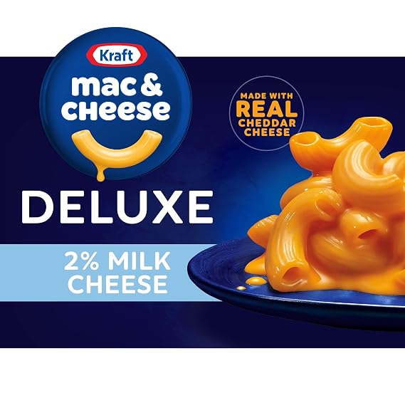 Kraft Deluxe Mac and Cheese Dinner, Original Flavor, 14 oz