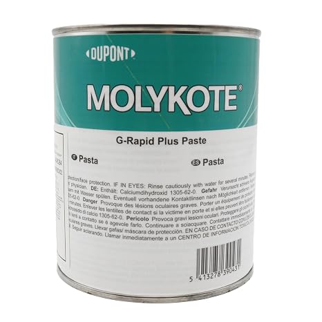 Molykote G-Rapid Plus High-Temperature Lubricating Paste, 1 kg