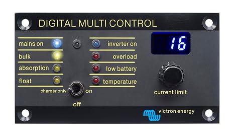 Victron Energy 200/200 amp Digital Multi Control Panel