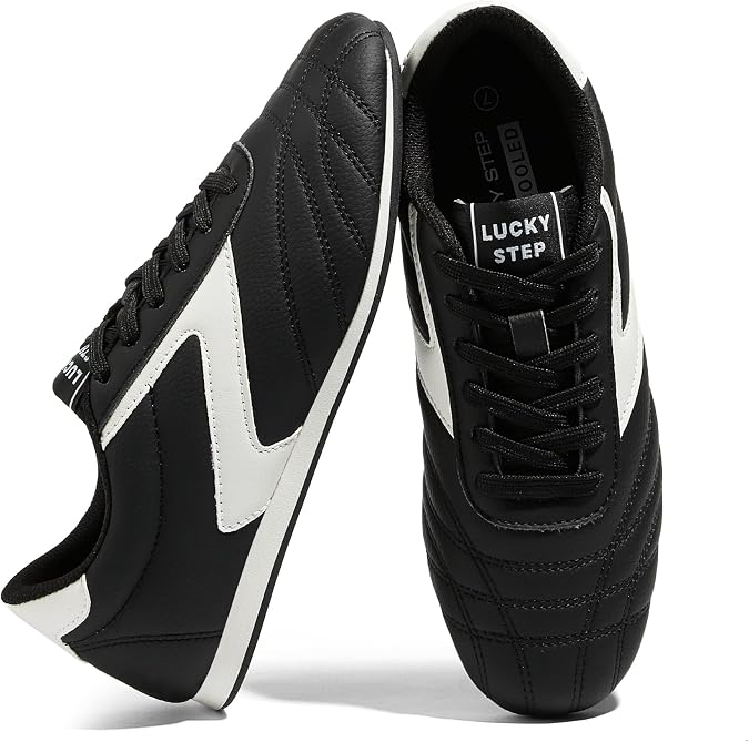 LUCKY STEP Women's Lightweight Fashion Sneakers Thin Sole Athletic Casual Running Gym Workout Comfortable Walking Tennis Trainers Shoes