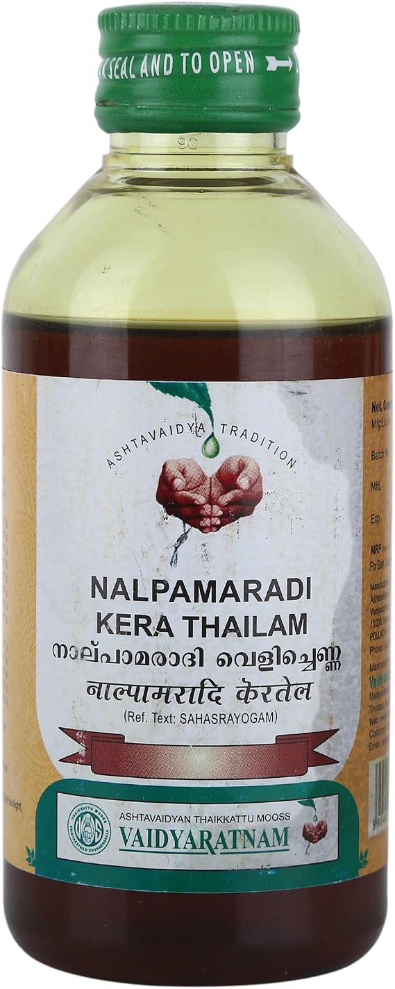 Nalpamaradi Kera Thailam 200 ml | Ayurvedic Products | Vaidyaratnam Products