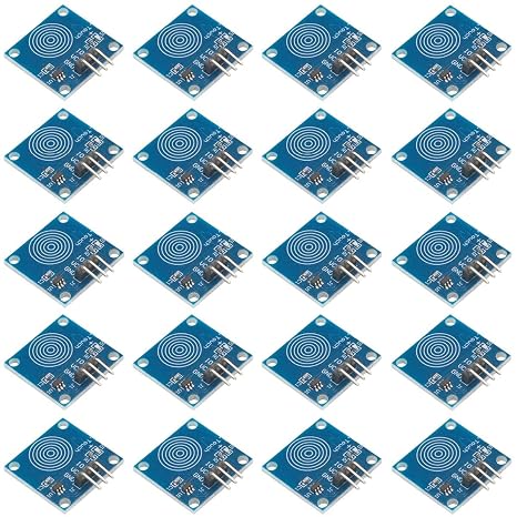 20pcs TTP223B Capacitive Touch Sensor Module One-Channel Touch Switch DC2.0-5.5V 3-Pin Sensor