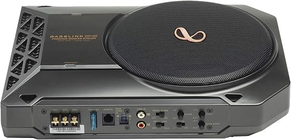 Infinity Basslink SM2- Powered, 8 Underseat Subwoofer with Remote Control