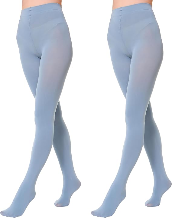 EVERSWE 2 Pairs Pack Women's Opaque Tights