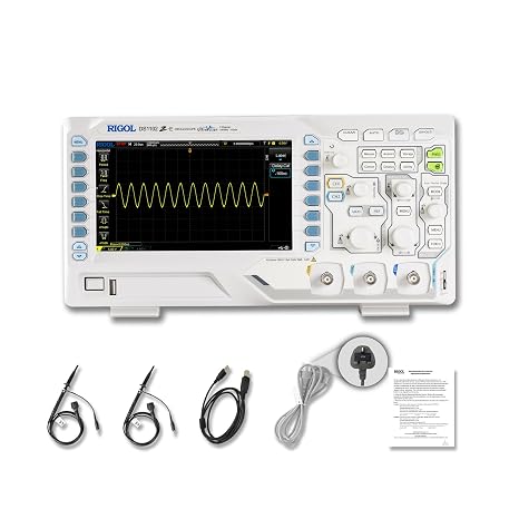 RIGOL DS1102Z-E Digital Oscilloscope, 100MHz, 2 Channel, 1GSa/s, 24Mpts