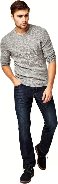 Mavi Men's Matt Relaxed Straight Leg, DEEP Stanford, 38/34