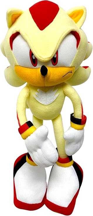 Great Eastern Entertainment Sonic The Hedgehog - Super Shadow Plush 10"