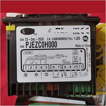 Temperature Controller PJEZC0H000 CAREL Series Three Output Freeze Defrost Temperature Controller Double Probe(Without Sensor)