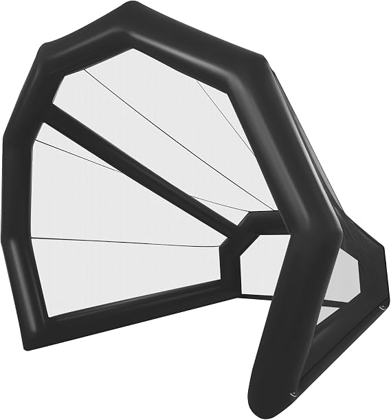 Modern Golf Practice Swing Simulator Net Cage Tent Inflatable Plus Blower Hitting Foldable Driving Training With Ground Buckle Vent Long Air Duct For Backyards Parks Garages Hotels Gardens Ranges