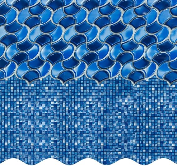 Smartline 20 ft Round Swimming Pool Liner | Waves of Poseidon
