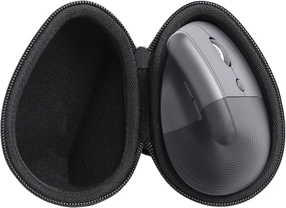 co2CREA Hard Case for Logitech Lift Vertical Ergonomic Mouse, Black