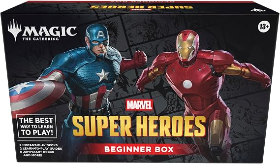 Magic: The Gathering | Marvel Super Heroes Beginner Box | 2-Player Card Game