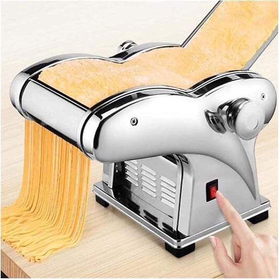 Maker, Machine Electric Maker 6 Thickness Setting 4 Cutters Noodle Maker Roller Machine