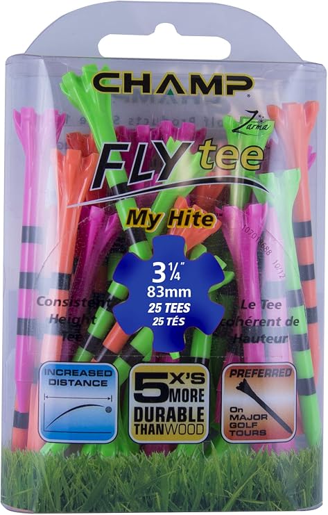 Champ Zarma FLYtee My Hite 3-1/4" 25 count