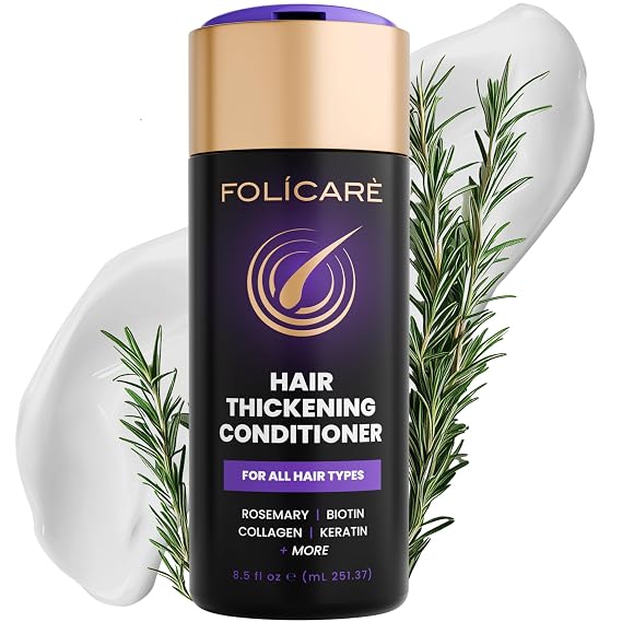 Hair Thickening Conditioner & Structural Repair Treatment | The 8-Week Density Protocol to Achieve Structurally Sound, Measurably Thicker Hair Resilient to Styling - 8.5 Fl oz