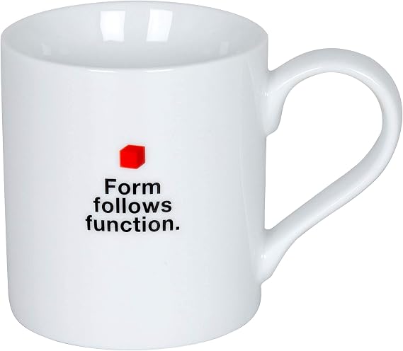 Konitz Bauhaus Mug - Form Follows Function