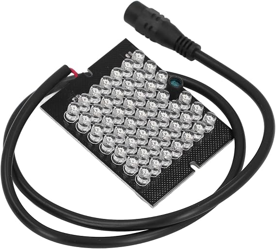 940nm IR LEDs Light Board Compact Design Camera Infrared Fill Light for Night 12VDC Suitable for CCTV Monitoring