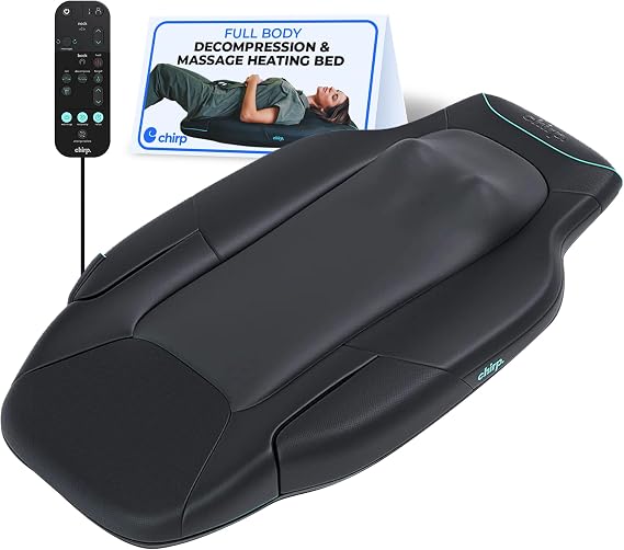 Chirp Contour Decompression Table Heat Therapy Back Neck Shoulder Massage